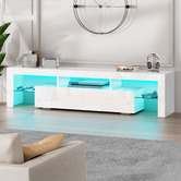 Hoxton Room Grace 2 Drawer Entertainment Unit with LED
