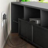 Hoxton Room Grace 2 Drawer Entertainment Unit with LED