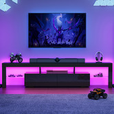 Hoxton Room Grace 2 Drawer Entertainment Unit with LED
