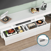 Hoxton Room Grace 2 Drawer Entertainment Unit with LED