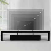 Hoxton Room Grace 2 Drawer Entertainment Unit with LED
