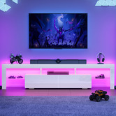 Hoxton Room Grace 2 Drawer Entertainment Unit with LED