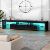 Hoxton Room Grace 2 Drawer Entertainment Unit with LED