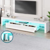 Hoxton Room Grace 2 Drawer Entertainment Unit with LED