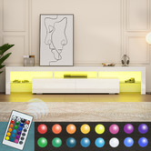 Hoxton Room Grace 2 Drawer Entertainment Unit with LED