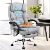 Hoxton Room Rory Massage Executive Chair with Heated Fabric Seat