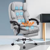 Hoxton Room Rory Massage Executive Chair with Heated Fabric Seat