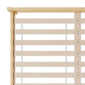 Hoxton Room White Caledon Boucle Gas Lift Storage Bed with LED