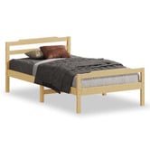 Hoxton Room Lyna Pine Wood Bed Frame