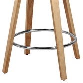 Hoxton Room 66cm Carson Upholstered Swivel Bar Stools