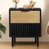 Hoxton Room Valle 2 Drawer Bedside Table