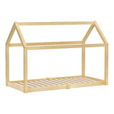 Hoxton Room Caius Pine Wood House Single Bed Frame