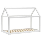 Hoxton Room Caius Pine Wood House Single Bed Frame