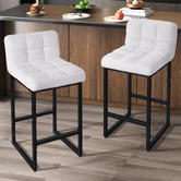 Hoxton Room 65cm Gunther Boucl&eacute; Counter Stools