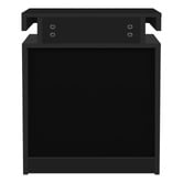 Hoxton Room Nova 3 Drawer Bedside Table with LED Light