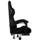 Hoxton Room Zed Faux Leather Gaming Chair with Footrest