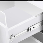 Hoxton Room Nazir 3 Drawer Bedside Table with LED Lights