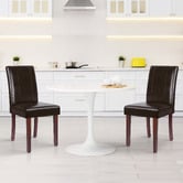 Hoxton Room Avondale Faux Leather Dining Chairs