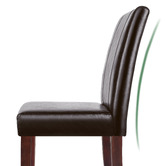 Hoxton Room Avondale Faux Leather Dining Chairs