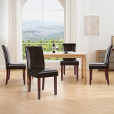 Hoxton Room Avondale Faux Leather Dining Chairs