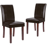 Hoxton Room Avondale Faux Leather Dining Chairs