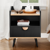 Hoxton Room Bexley 1 Drawer Bedside Table