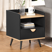 Hoxton Room Bexley 1 Drawer Bedside Table
