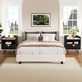 Hoxton Room Bexley 1 Drawer Bedside Table