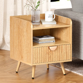 Hoxton Room Bexley 1 Drawer Bedside Table