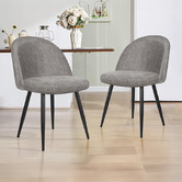 Hoxton Room Steffano Chenille Dining Chairs