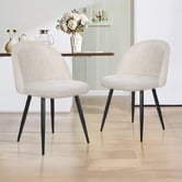 Hoxton Room Steffano Chenille Dining Chairs