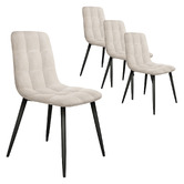 Hoxton Room Mira Chenille Dining Chairs