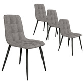 Hoxton Room Mira Chenille Dining Chairs