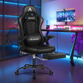 Hoxton Room Klinth Gaming &amp; Massage Chair with Footrest