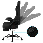 Hoxton Room Klain Gaming &amp; Massage Chair with Footrest