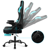 Hoxton Room Klinth Gaming &amp; Massage Chair with Footrest