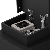 Hoxton Room Warren 2 Drawer LED Bedside Tables