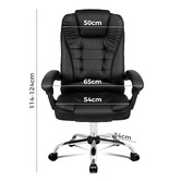 Hoxton Room Lincoln Faux Leather Executive Chair