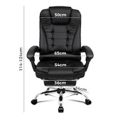 Hoxton Room Lincoln Faux Leather Executive Chair