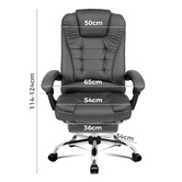 Hoxton Room Lincoln Faux Leather Executive Chair