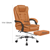 Hoxton Room Lincoln Faux Leather Executive Chair
