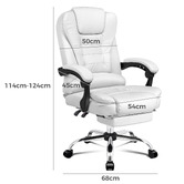 Hoxton Room Lincoln Faux Leather Executive Chair