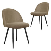 Hoxton Room Melrose Corduroy Dining Chairs