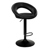 Hoxton Room Sergio Faux Leather Adjustable Bar Stools