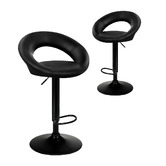 Hoxton Room Sergio Faux Leather Adjustable Bar Stools