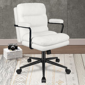 Hoxton Room Lewis Boucle Swivel Home Office Chair