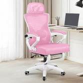 Hoxton Room Felix Mesh Executive Chair with Footrest