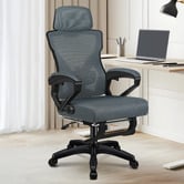 Hoxton Room Felix Mesh Executive Chair with Footrest