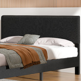 Hoxton Room Black Kyle Upholstered Bed