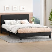 Hoxton Room Black Kyle Upholstered Bed